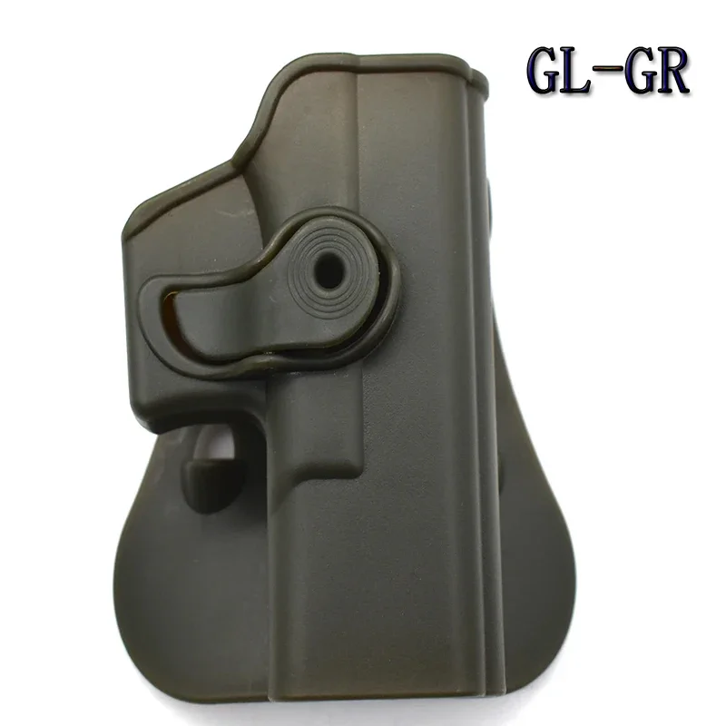 Tactical M9 Gun Holster Belt Waist Pistol Holster Double Magazine Bag M9 1911 GL IMI Hunting Accessories