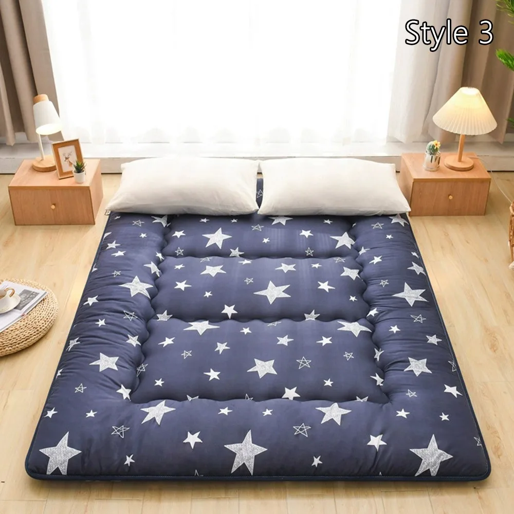

Thickened Japanese Tatami Mattress Soft & Fluffy Foldable Floor Mat Washable Breathable Lazy Bedroom Floor Mat