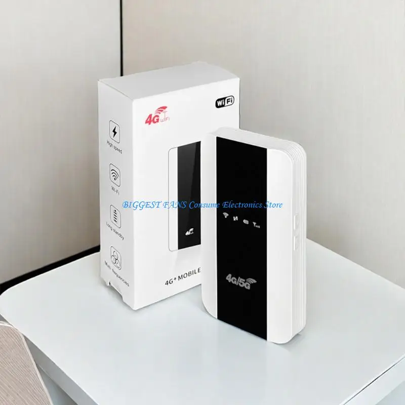 Múltiples usuarios 4G Routers móviles para cobertura redes América Alivalización ABS bajo consumo energía