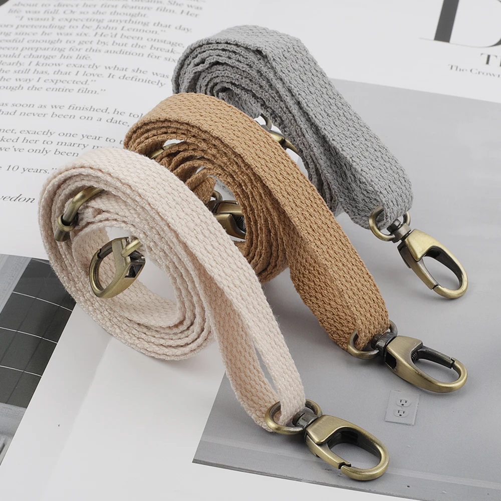 

120CM Adjustable Nylon Bag Straps for Women's Crossbody Messenger Shoulderbag Colored Accessories for Handbags Accessories Strap