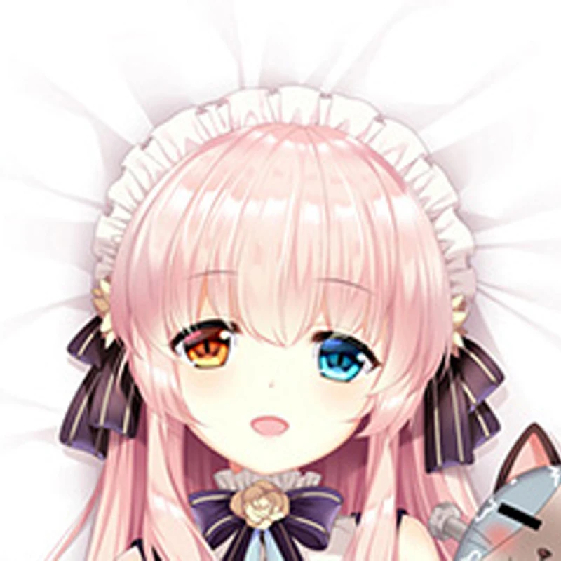 Anime Dakimakura Pillow Case Ikos Kyrenia Sexy and Busty Beautiful Girl Double-Sided Halloween