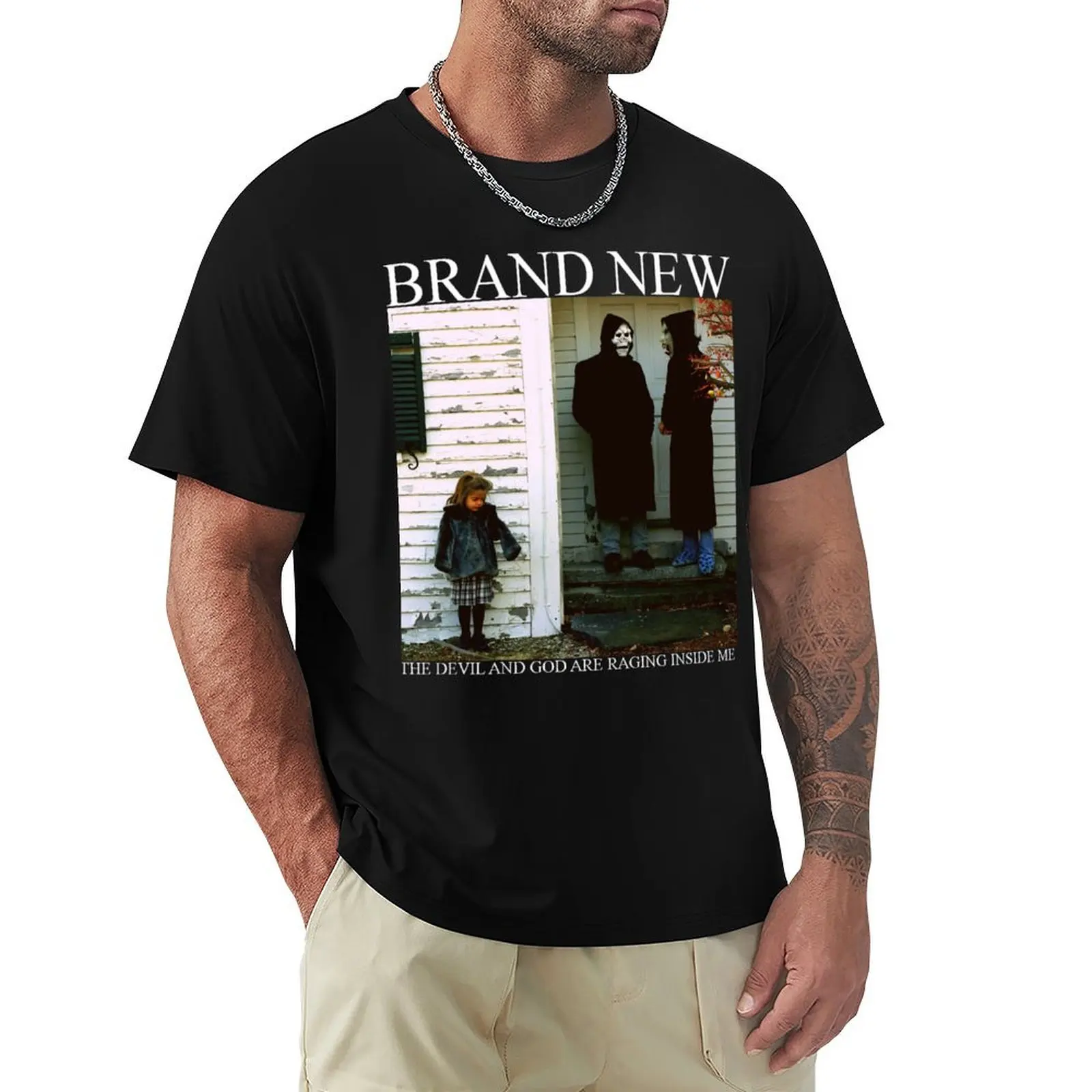 

Brand New The Devil and God Are Raging Inside Me T-Shirt boys animal print for a boy boys whites anime shirts men