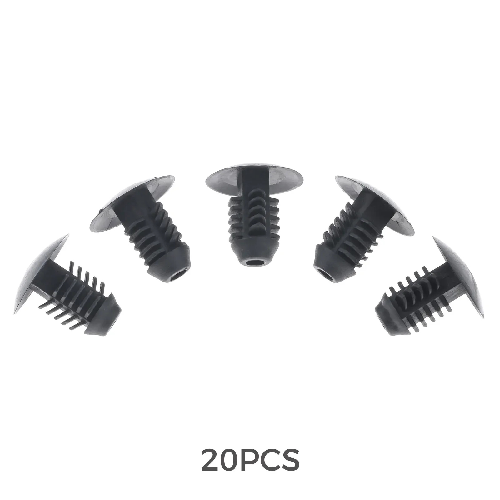 20Pcs Universal 12mm Hole Auto Fasteners Car Trunk Roof Plastic Rivets Clips Door Trim Panel Retainer