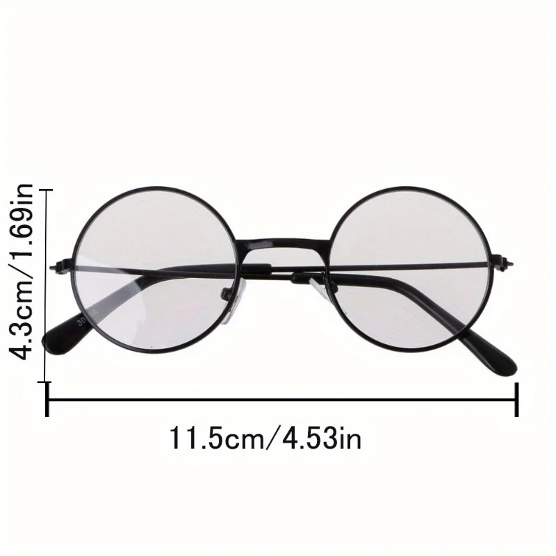 Newborn Baby Clothing Accessories Girl Boy Flat Glasses Photography Props Gentleman Studio Shoot