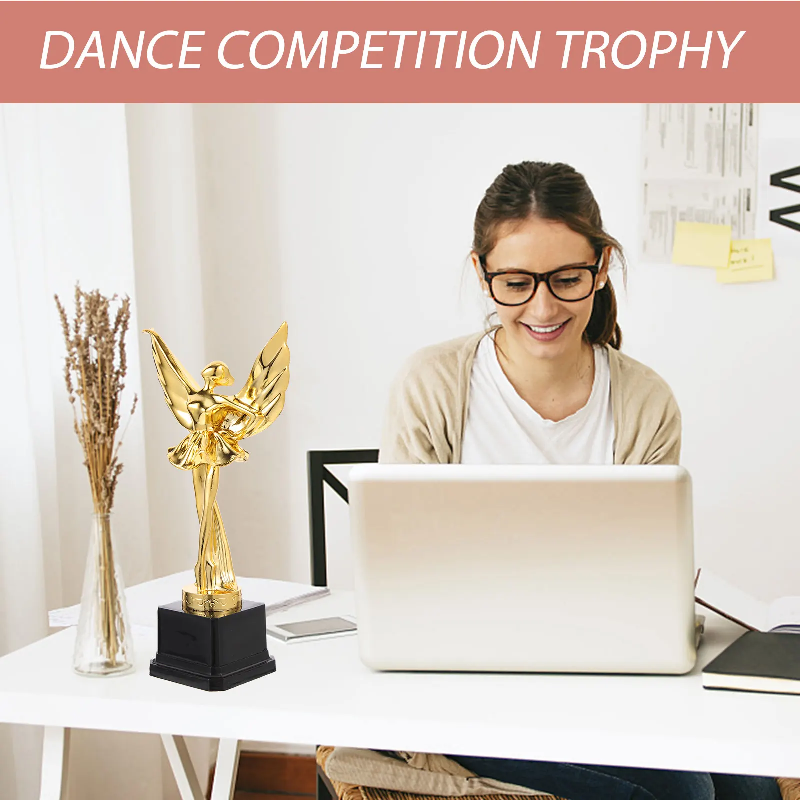 

Dance Competition Trophy Children's Ballet Award Gold Championship Abs Exquisite