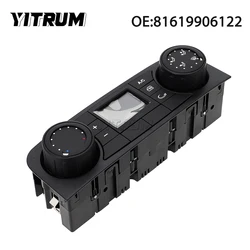 YITRUM 81619906122 81619906134 81.61990.6122 81619906094 AC Control Switch Climate Control Unit For MAN 6 TGX TGS