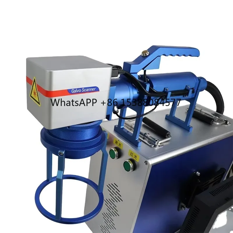 

Portable Fiber Handheld Marking Machine 3d Printer Marking Machine Product in Stock 50W Metal Materials New 0.03 Mm