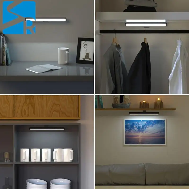 Barre Lumineuse LED Magnétique à Intensité Réglable, 3 Modes de Documents, Bras, Lampe de Lecture de oral et avec Télécommande