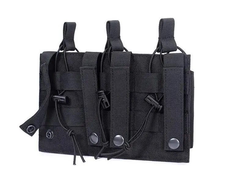 M4 M14 M16 AK AR Magazine Pouch Tactical Molle Triple Magazine Pouch Double-Layer Mag Pouches Universal Cartridge Holder