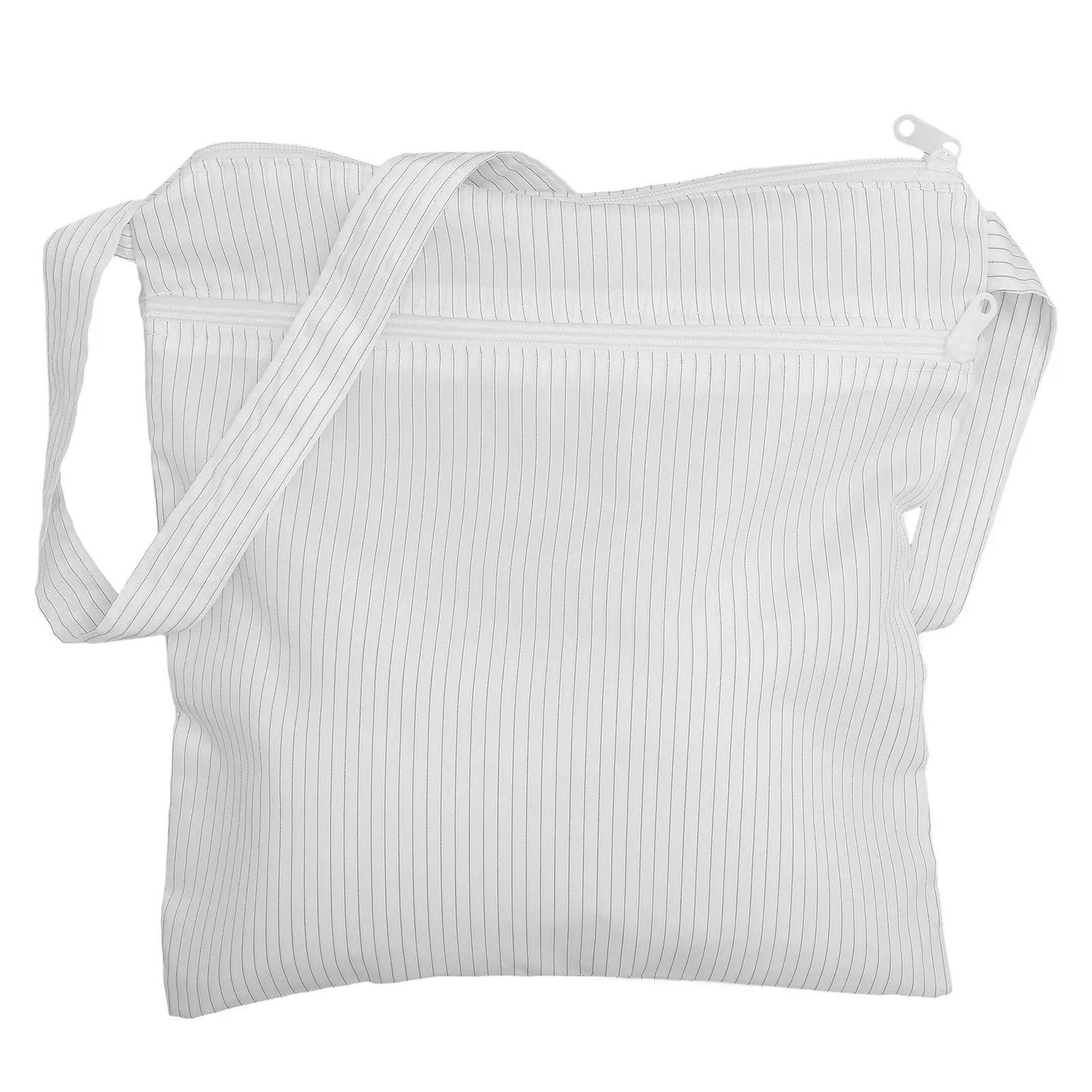 

Anti-Static Clothing Storage Bag Single Layer Lightweight Washable Reusable Cleanroom Tote for Static Sensitive Items