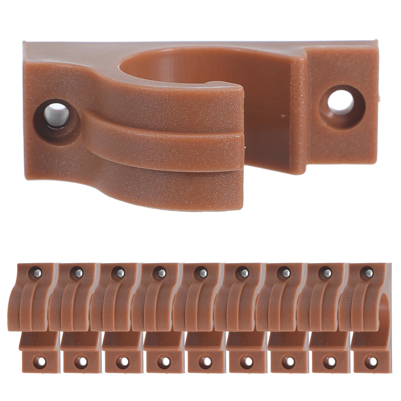 10Pcs Folding Chair Retainer Buckle Universal Plastic Anti-Loose Clip for Balcony Folding Table Stool Lock Latch Patio Outdoor