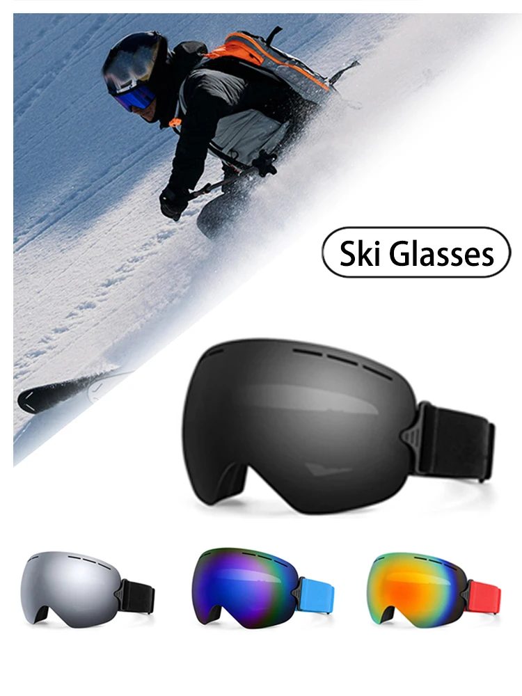 AliExpress ARMEGASTRATARACEACCURI Winter Ski Glasses Motocross Glasses Cycling Glasses Riding Ski Equipment Man BMX MTB Cycling Goggles Sunglasses Downhill Safety