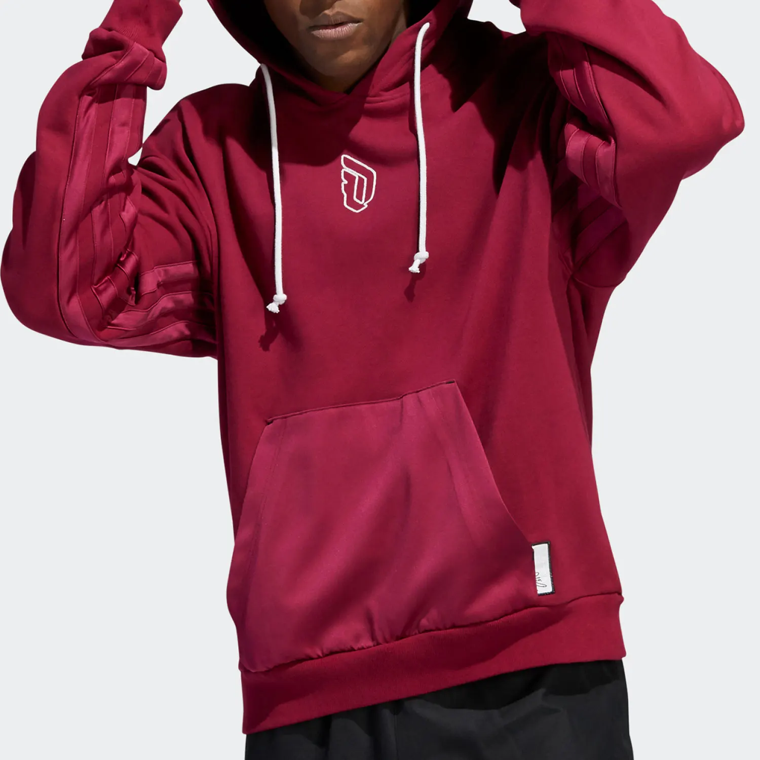 هوديي رياضي للرجال لكرة السلة الجديد للموسم الأصلي من أديداس HB5466