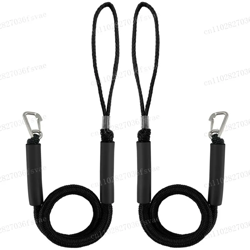 

Elastic Marina Rope Set with Hooks Stretch Anchor Rope Yacht Quick Tie Hook, Polyethylene Latex Foam Buoyancy Tube