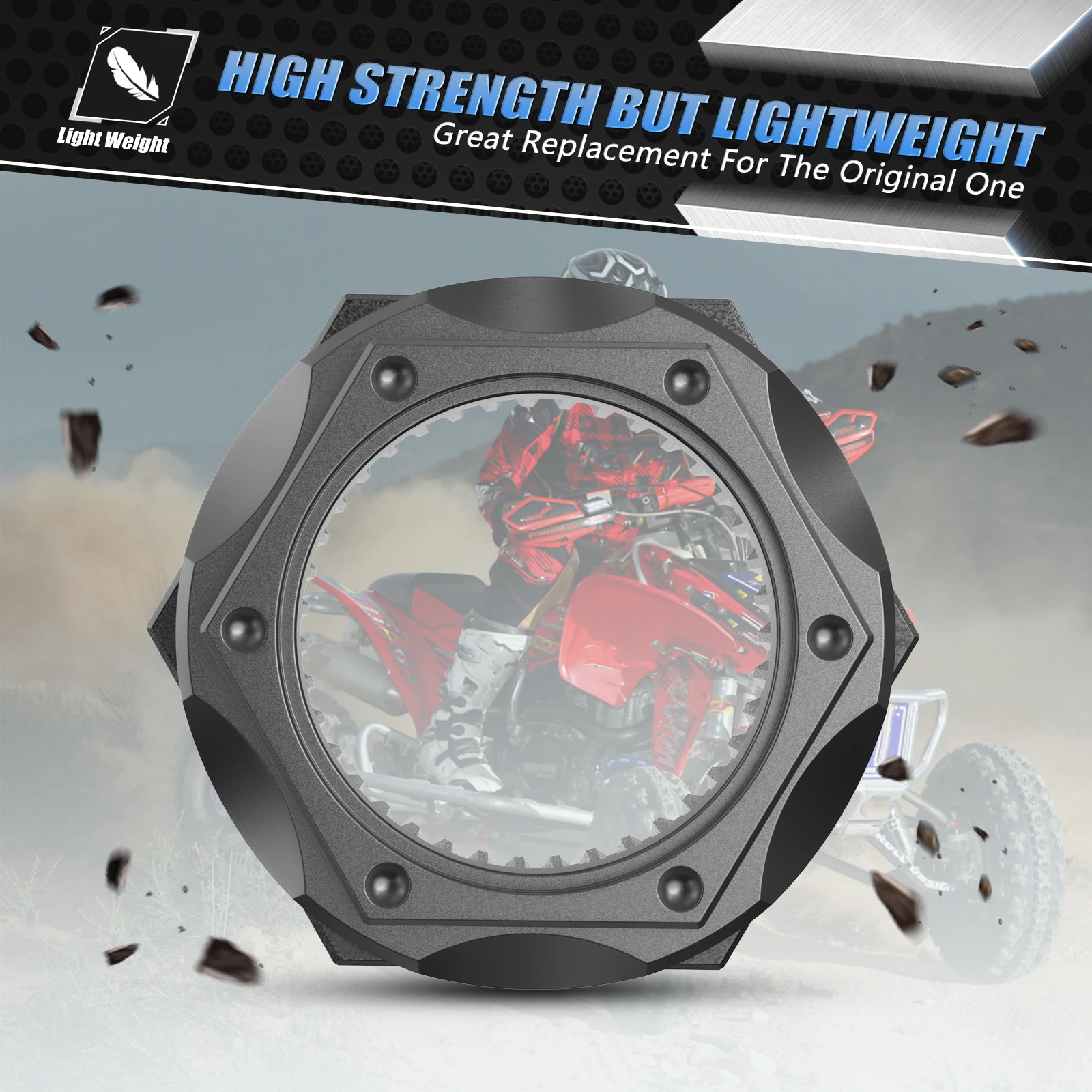 NICECNC für Honda TRX450R 2006–2009 ATV Hinterachs-Sicherungsmutter-Baugruppe Sportrax 300 TRX250X TRX300X TRX400 TRX450ER FourTrax ATC – Detail 11
