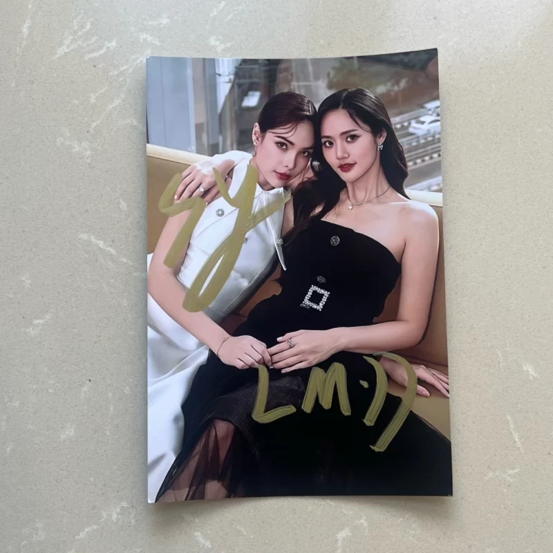 LMSY Photo Thai TV Affair The Series Drama Stills Handwritten Signature Picture