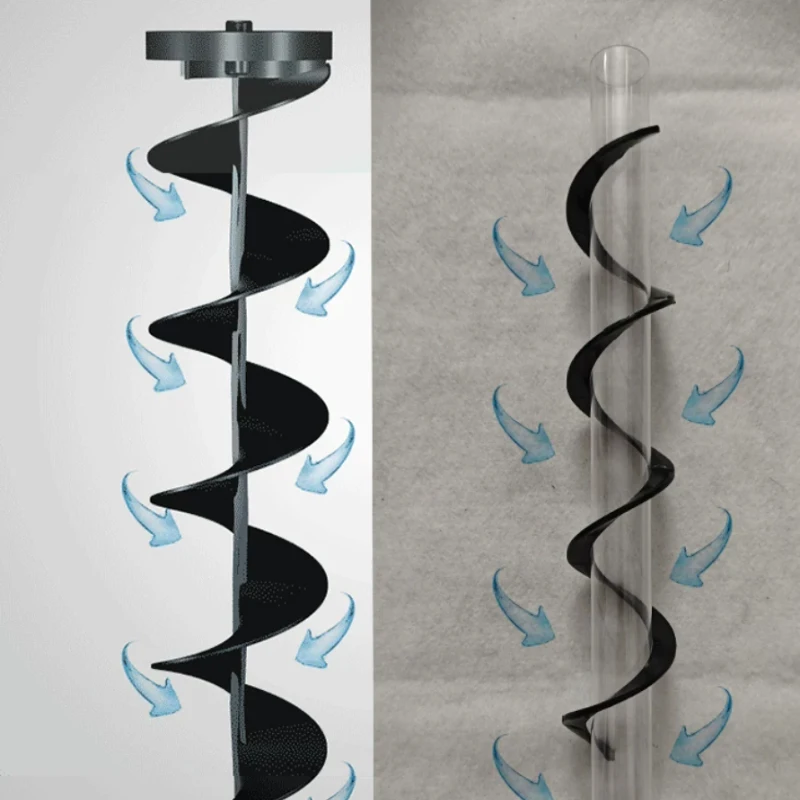 PVC Aquarium Noise Reduction Strip Bottom Filter Drain Pipe Silen Spiral Design Eliminates Water Flow Sound Noise Reducer