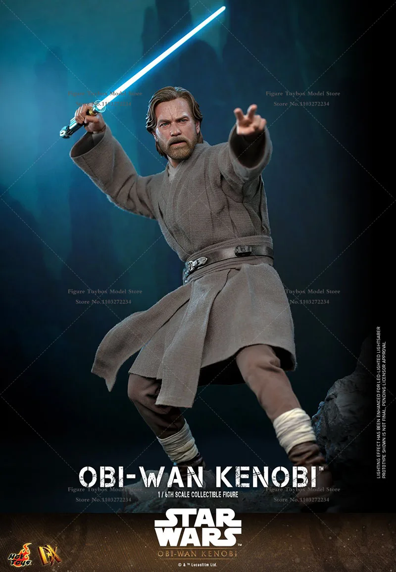 HOTTOYS HT DX26 1/6 Scale Collectible Obi-Wan Kenobi Action Figure Star Wars Movie Fans 12