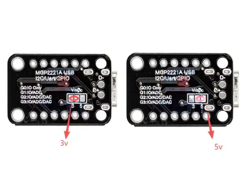 MCP2221A - Allzweck-USB-zu-GPIO – Detail 3