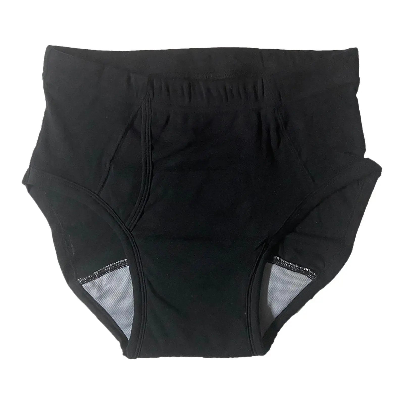 حفاضات سلس البول لكبار السن حفاضات ناعمة قابلة للغسل للبالغين وكبار السن رمادي داكن 3 لتر