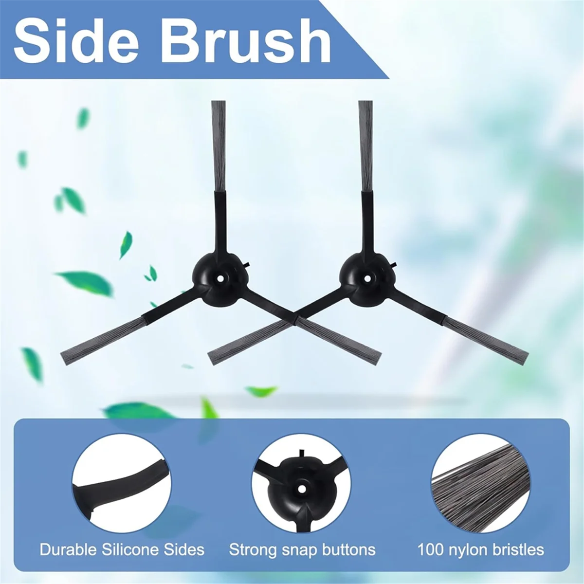 Для робота-пылесоса Cecotec Conga 11090, основная боковая щетка, фильтр Hepa, швабра, тканевые запасные части, аксессуары