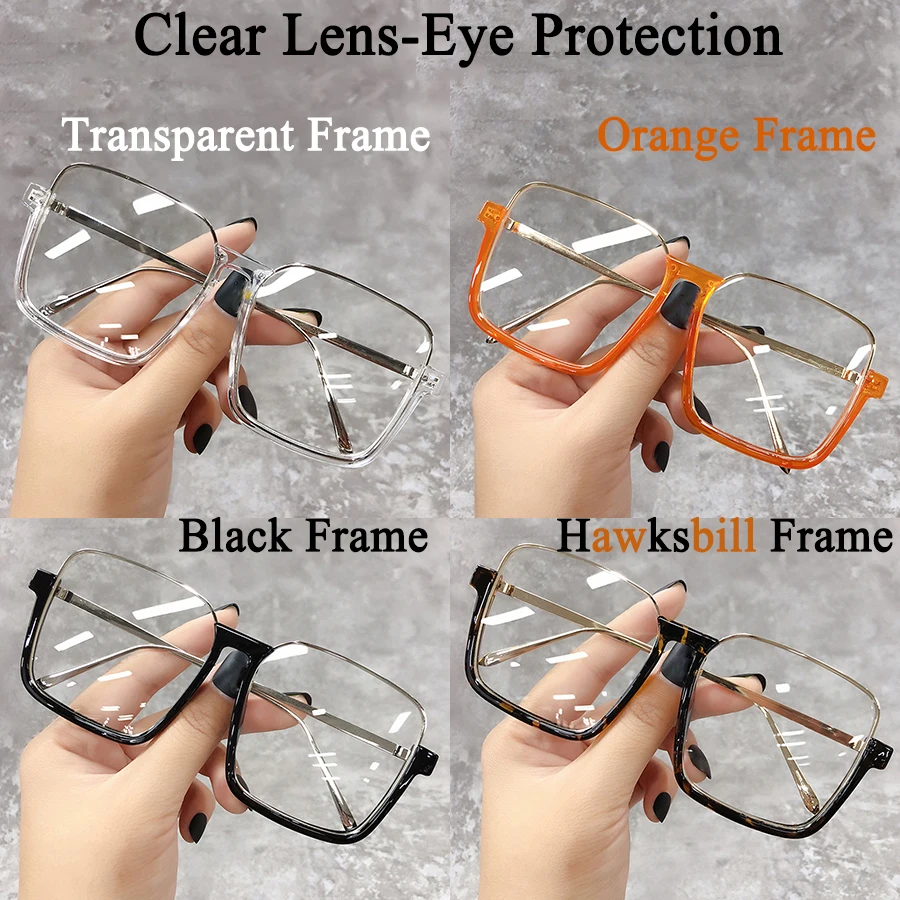 Sonnenbrille Damen 2026 – Große quadratische Fassung, luxuriöses Markendesign, Farbverlauf, Vintage-Sonnenbrille für Damen, Herren, Unisex – Detail 15
