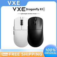 VGN VXE Dragonfly R1 pro Max Lightweight Ergonomic Wireless Mouse PAW3395/se for Esports Long Endurance Computer Gaming Mouse