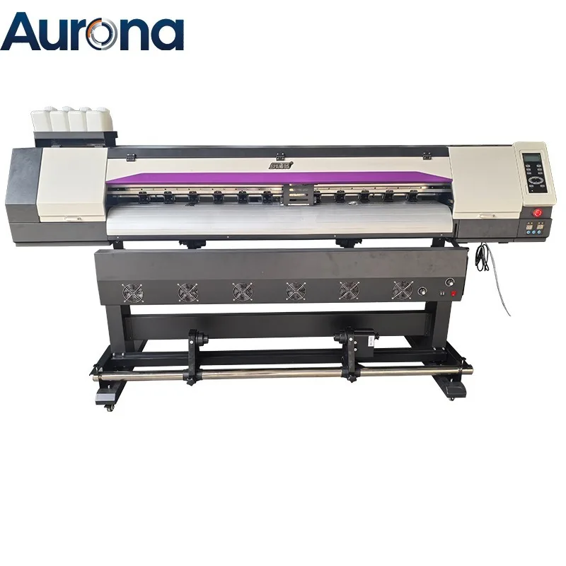 【Industrial】Newest Inkjet Large Format Printing Machine 1.6m 1.8m Eco Solvent Printer With XP600/i1600/i3200 For Vinyl Canvas