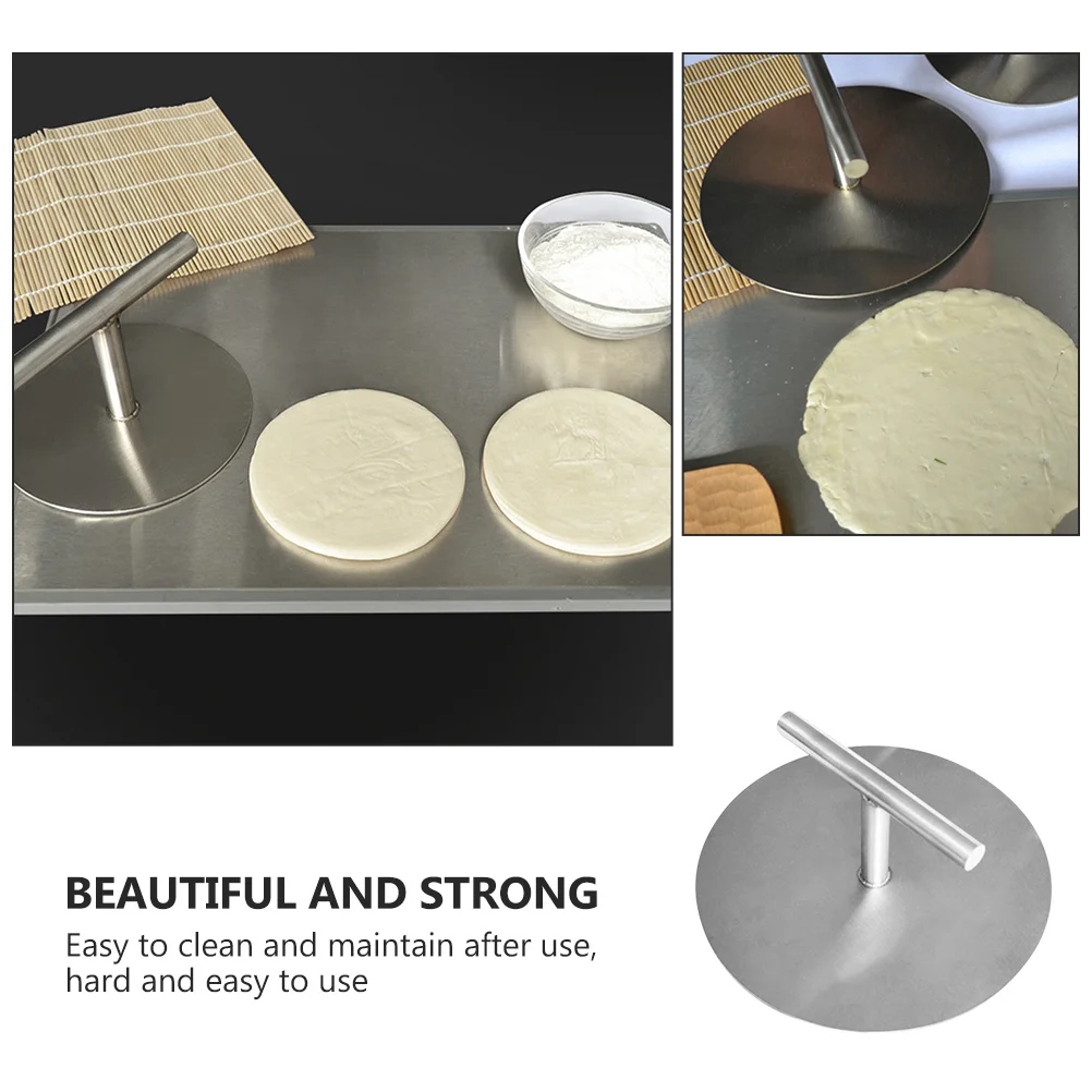 

Cake Press Patty Maker Hamburger Pressed Meat Smasher Stainless Steel Kitchen Mould 304