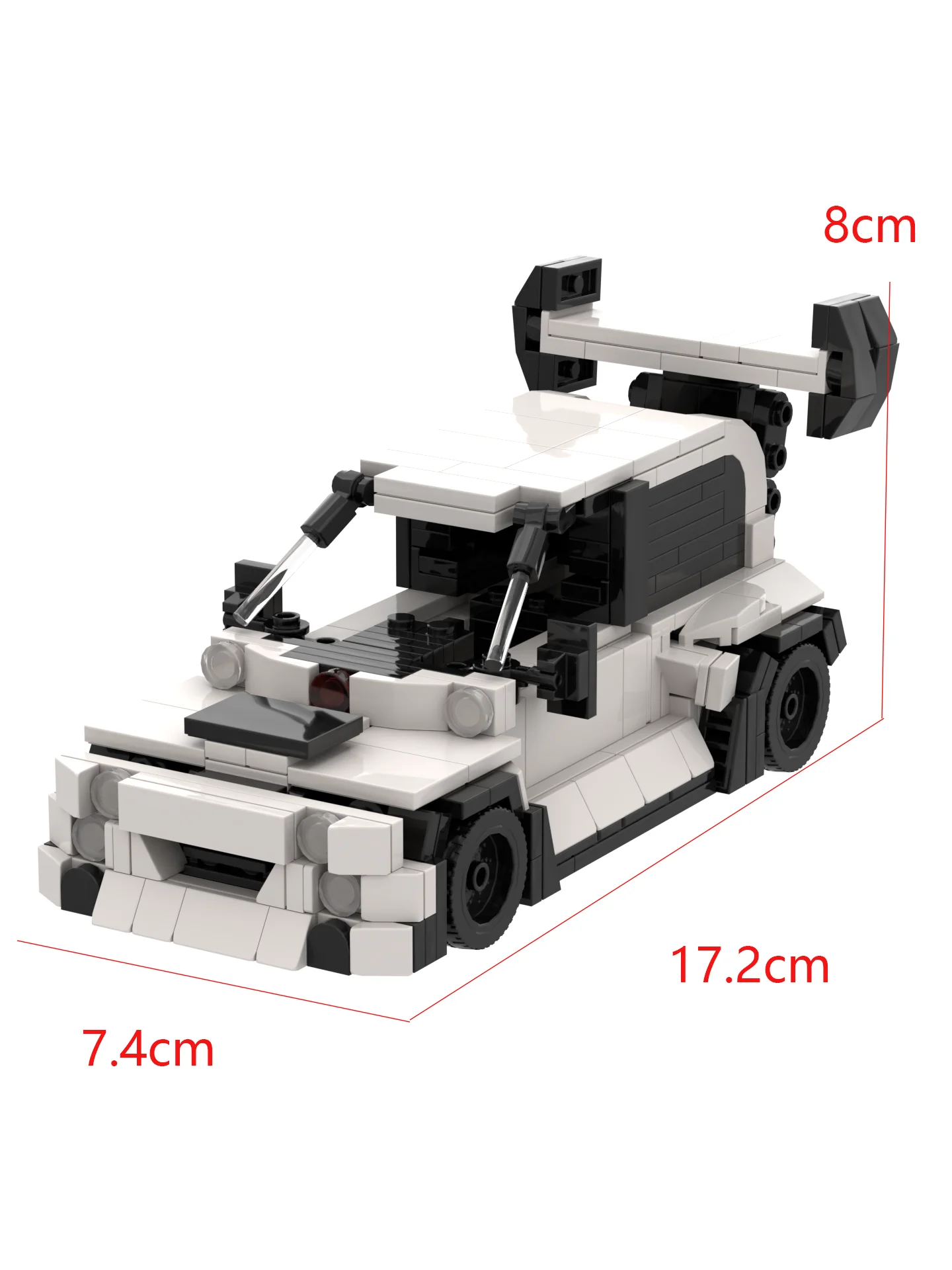 اللبنات MOC سيارة الإبداعية مجموعات الالعاب DIY هدية للبالغين والمراهقين المفككة أطقم منمذجة (حزمة أجزاء/الخطط الإلكتروني) #6