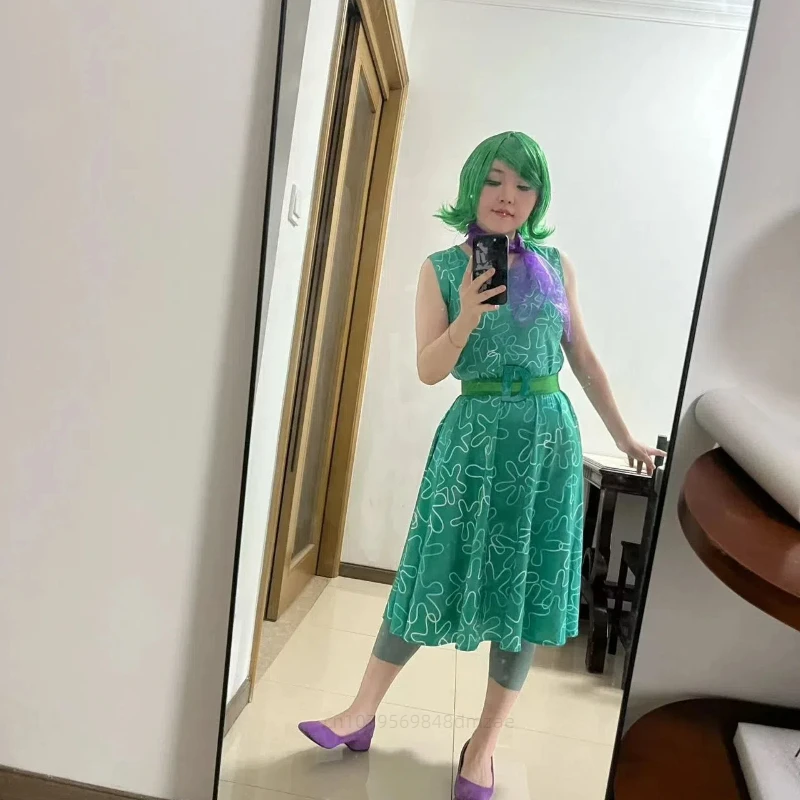 Mind Agent Team Joy Cosplay Happy Emotions Happy Cosplay Disgusting Cosplay Costumes Stage Performance Costumes