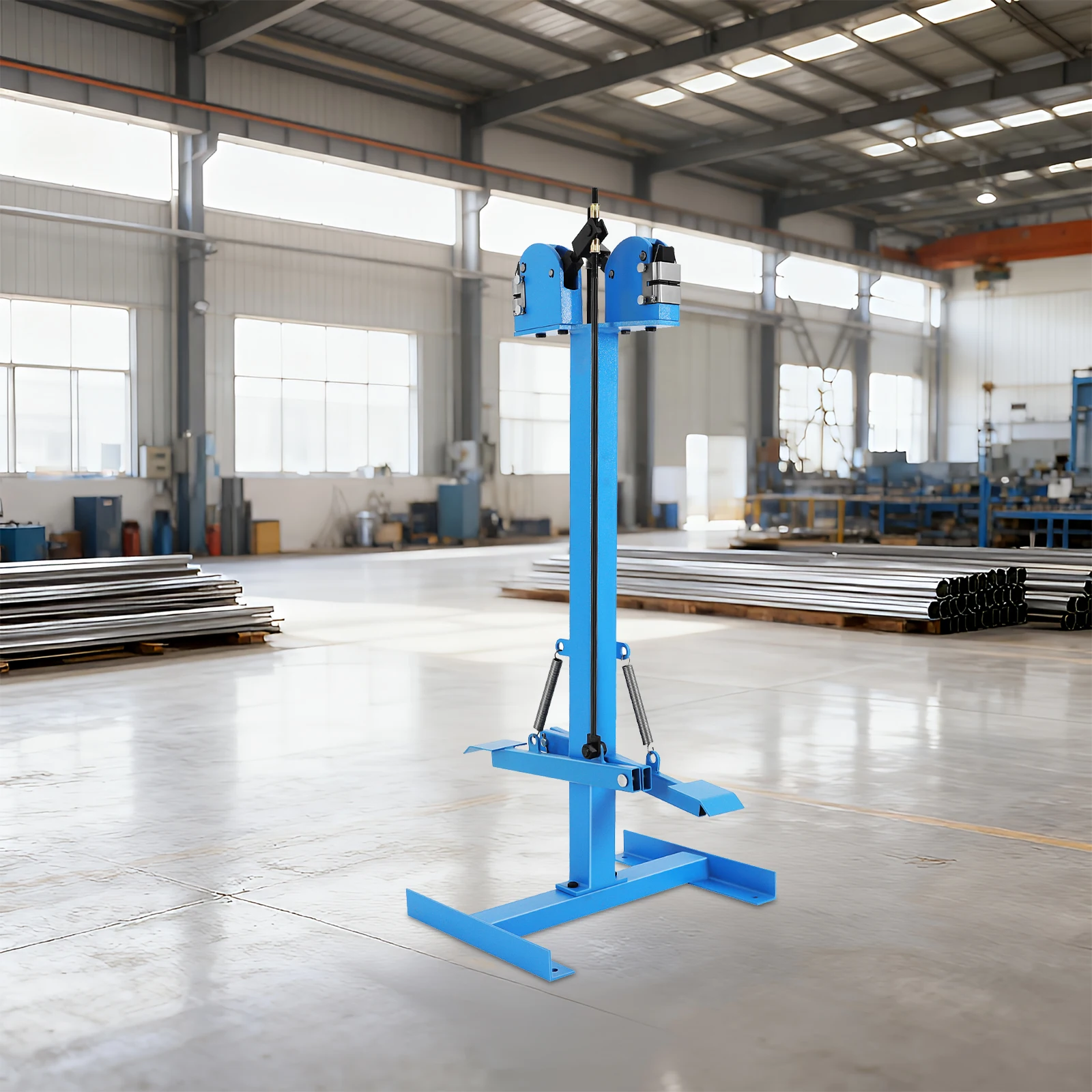 

SS-18FD Metal Shrinker Stretcher Blue 2in1 Design with 2 Foot Pedals for Restoring Cars, Metal Roofs