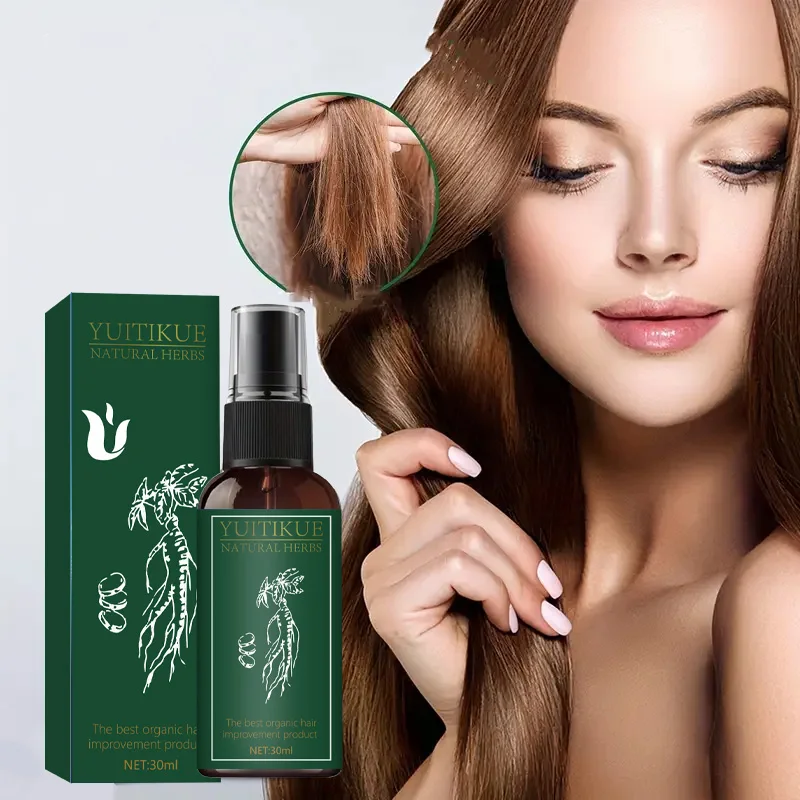 

Organic Natural Hair Care Ginseng Extract Nourishing Repairing Hair Product Best Choice for Healthy Hair