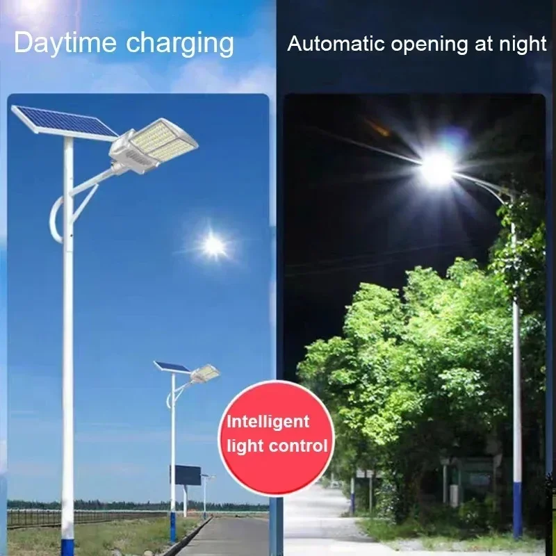 1000W Solar Light Outdoor LED Solar Street Lamp Waterproof Sunlight Solar Wall Lamp Super Bright Garden Security Lamp