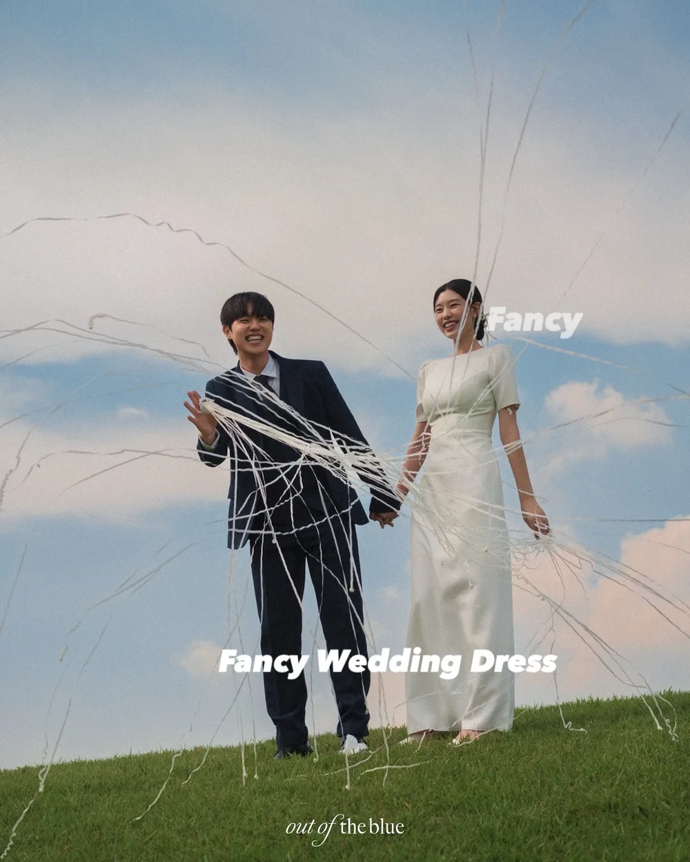 Fancy Simple O Neck Wedding Dress Korea Photo Shoot A Line Elastic Satin Evening Dresses Floor Length Back Corset Cusotmized