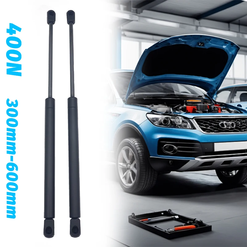 400N 2pcs  Universal 300-600mm Car Gas Strut Bars Gas Spring Hood Support Rod Shock Lift for RV Bed Window Bus Caravans