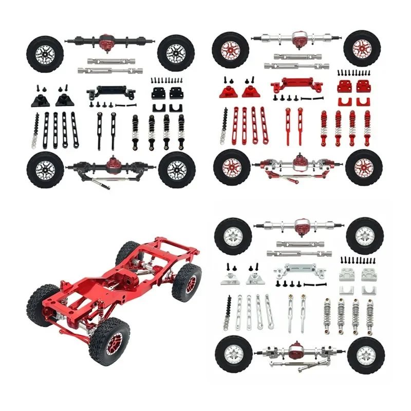 MN MODELO 1/12 MN82T LC79 MN82S MN82Pro MN82 RC coche Metal actualización Kit completo conjunto de piezas de repuesto