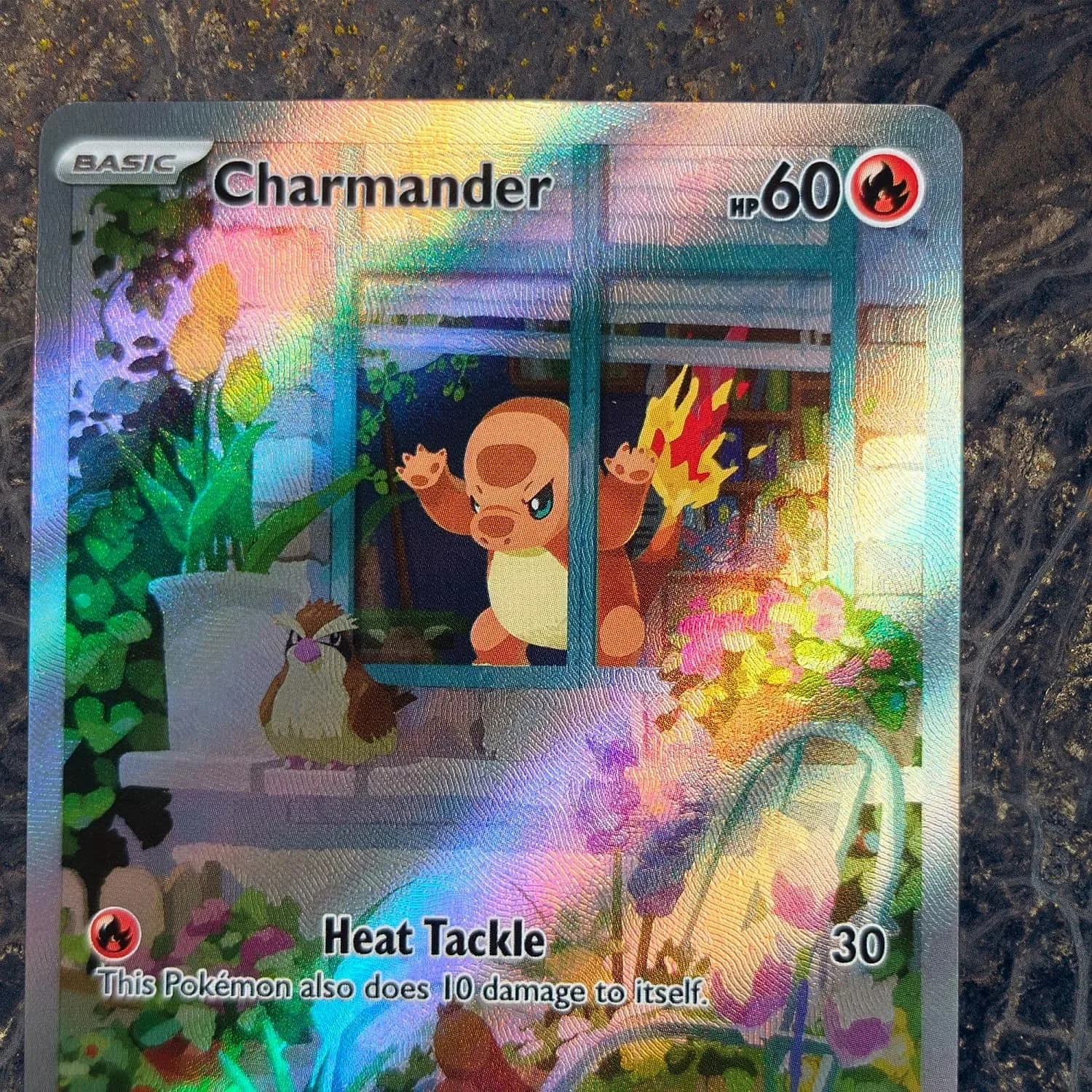 Charmander SVP 044 Englische Version Sammelkarten DIY Folien-Textur Perfekter Zustand Premium Anime-Sammelkarten – Detail 5