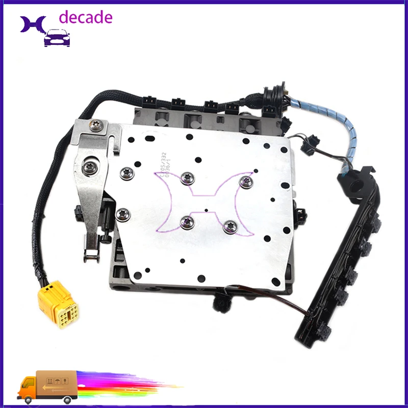 Original AL4 DPO Valve Body with Wiring Harness Solenoid Kit for Citroen Renault Peugeot Beringo C2 C3 C4 C5 C8 Transmission