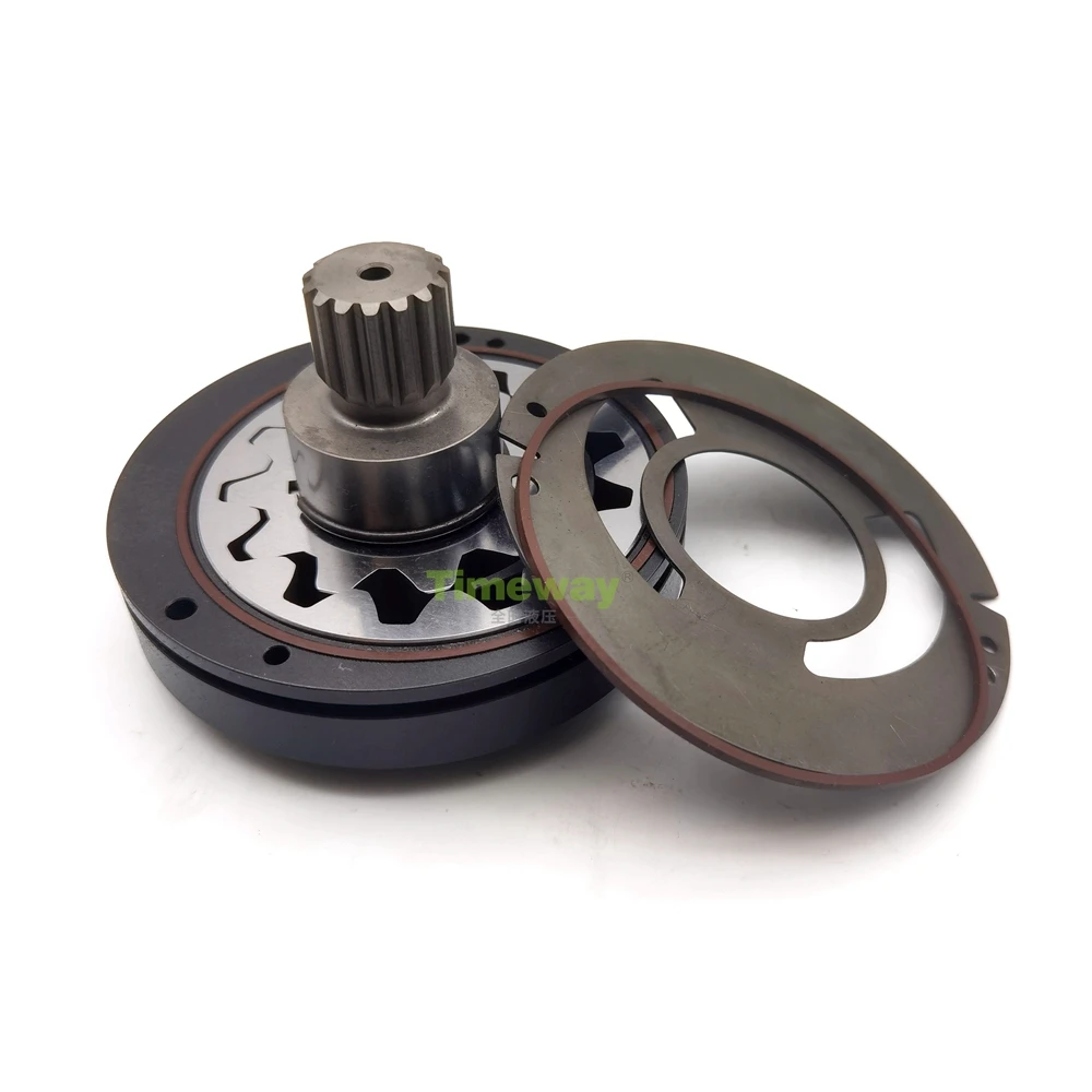 Hydraulic Pump Parts A20VG45 Hydraulic Charge Pump for A20VG045 Rexroth Piston Pump Repair Gear Pump 15Teeth Tandem 13Teeth