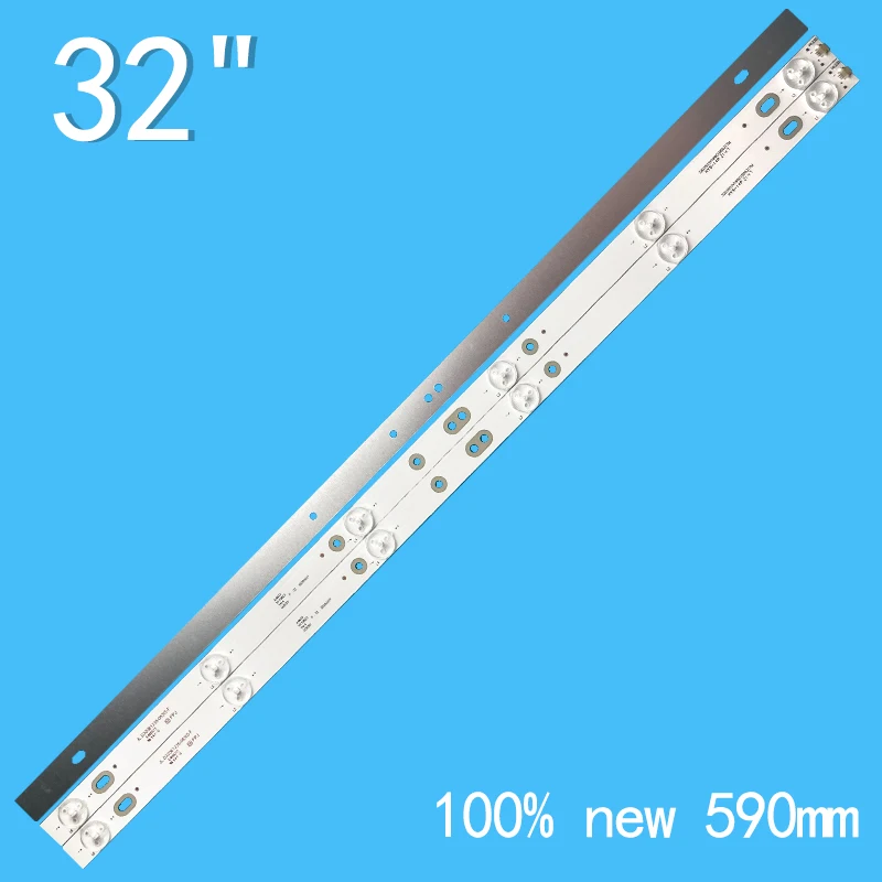 LED Backlight strip 6 lamp For LED32G200 JL.D32061235-083IS-F JL.D32061235-342BS-M 3PCS