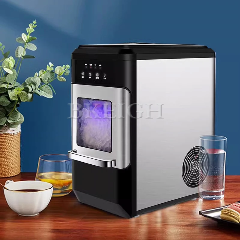 

Household Cube Ice Maker Portable Ice Block Machine Multi Functional Small Ice Block Forming Machine