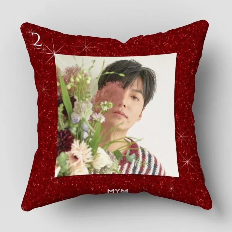 غطاء وسادة بسحّاب ، غطاء وسادة بسحّاب غير مرئي ، غطاء مزخرف ، للمنزل ، موديل minho ، 45x45 ، لي