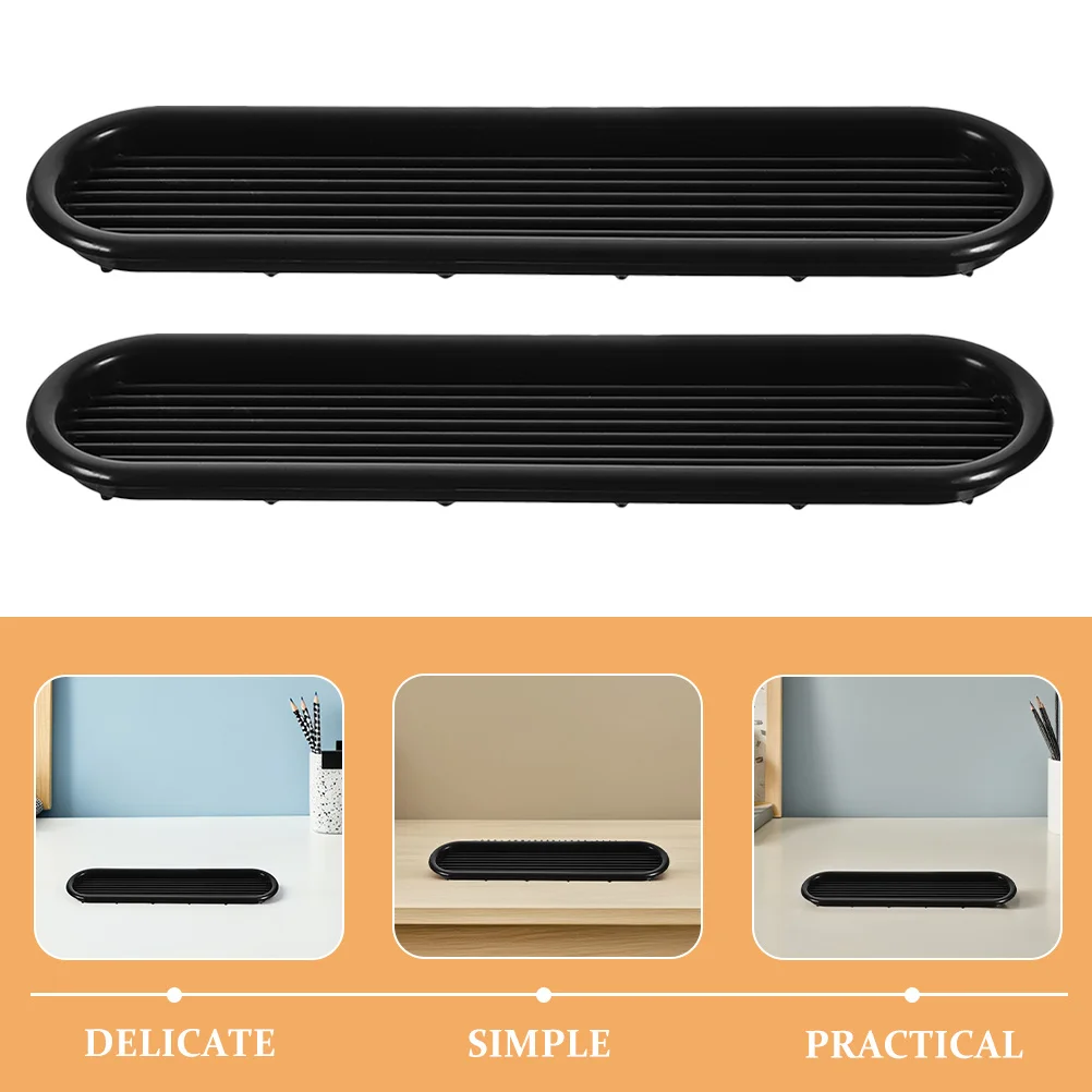 8 قطعة خزانة بلاستيكية التهوية شبكة يغطي تنفس لوحة تنفيس مسطحة الحديثة الحد الأدنى نمط خزانة خذاء تنفيس الهواء شواء #5