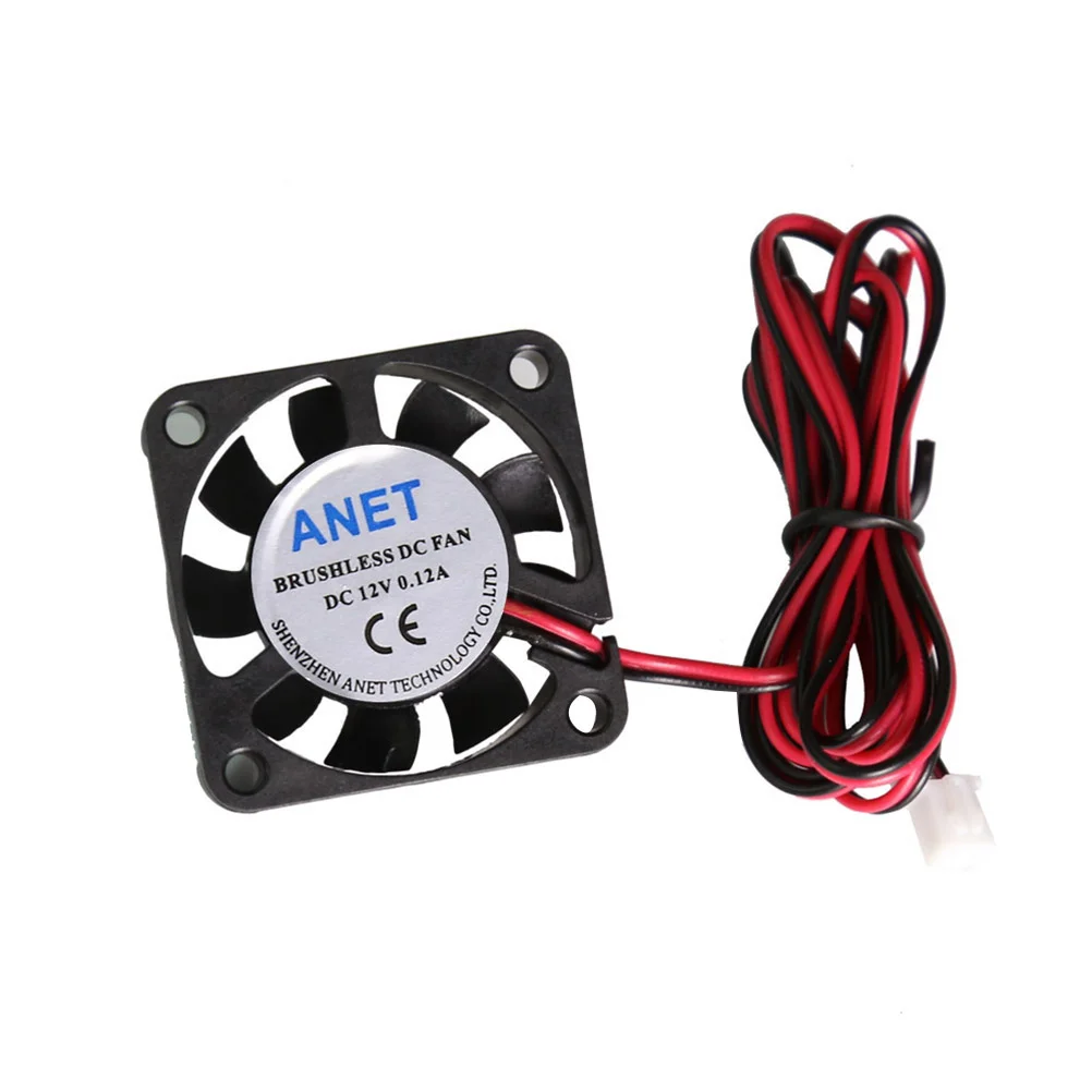 DC 12V 4010 Brushless Cooling Fan for 3D Printer Hot Ends Extruder High Precision Low Noise Small Air Blower