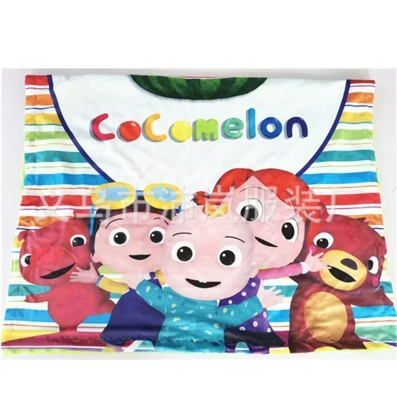 Cocomelon Blanket Flannel Soft and Comfortable Home Travel Blanket
