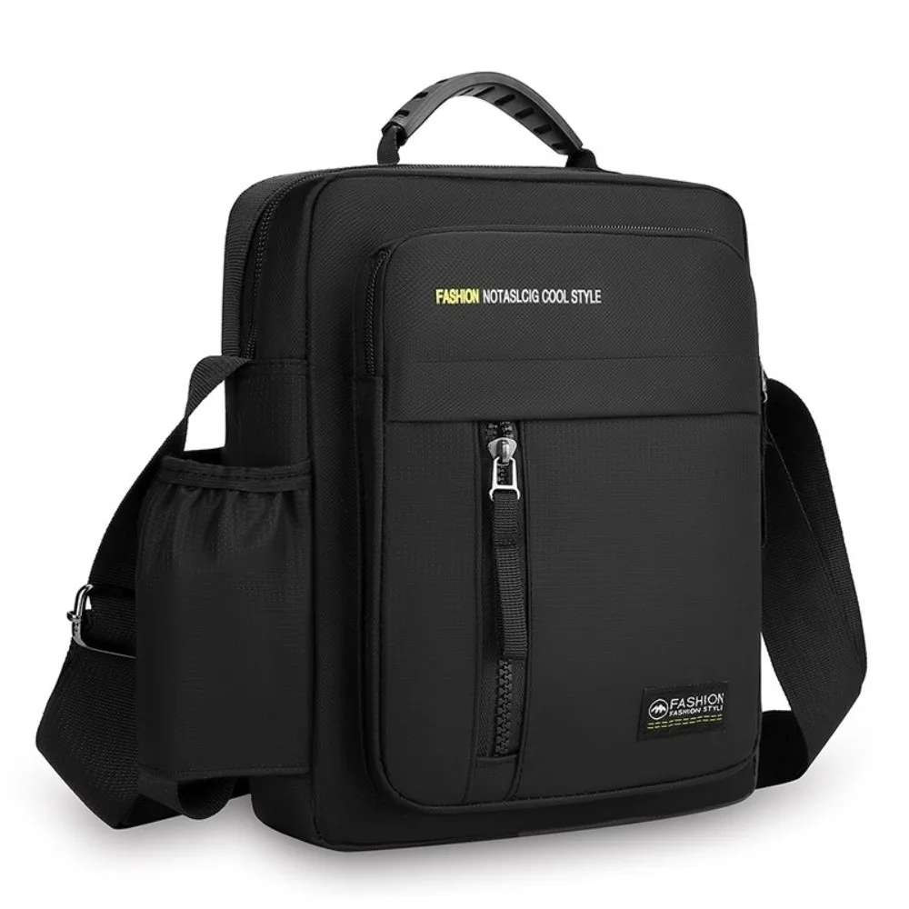 

Casual Men's Single-Shoulder Bag Waterproof Large Capacity Crossbody Bag Multiple interlayers Business Trend Bag Unisex