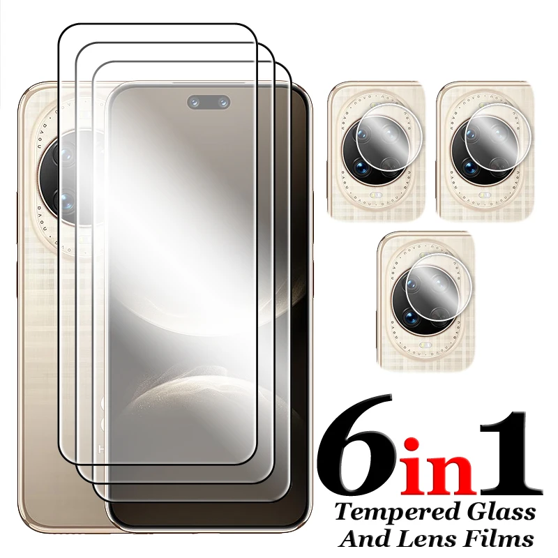 

For Huawei Nova 14 Ultra Glass For Nova 14 Pro Ultra Tempered Glass Full Cover 3D Curved Screen Protector For Nova 14 Pro Film