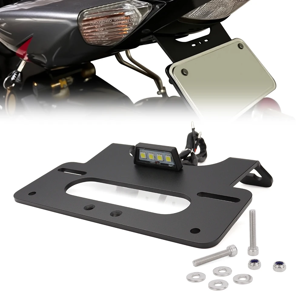 Fit For Suzuki GSX-R 1000 2005 2006 2007 2008 K5 K7 Rear Tail Tidy Fender Eliminator Kit License Registration Plate Holder