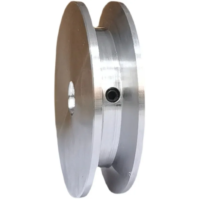 1PC O-type V-belt Pulley Single-Slot V-Belt Pulley Motor Motor Belt Drive Disk